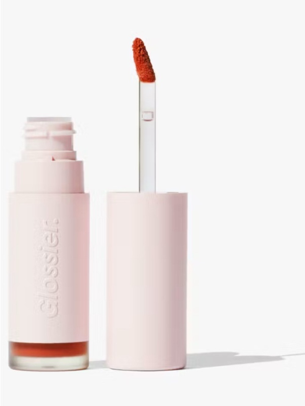 GLOSSIER G Suit Lip Creme, STRIKE, Burnt Orange Red, NWT